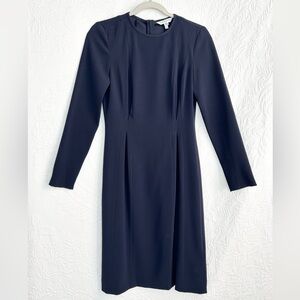 LK Bennett London Jessica Dress Sloane Blue (Navy) Size 2